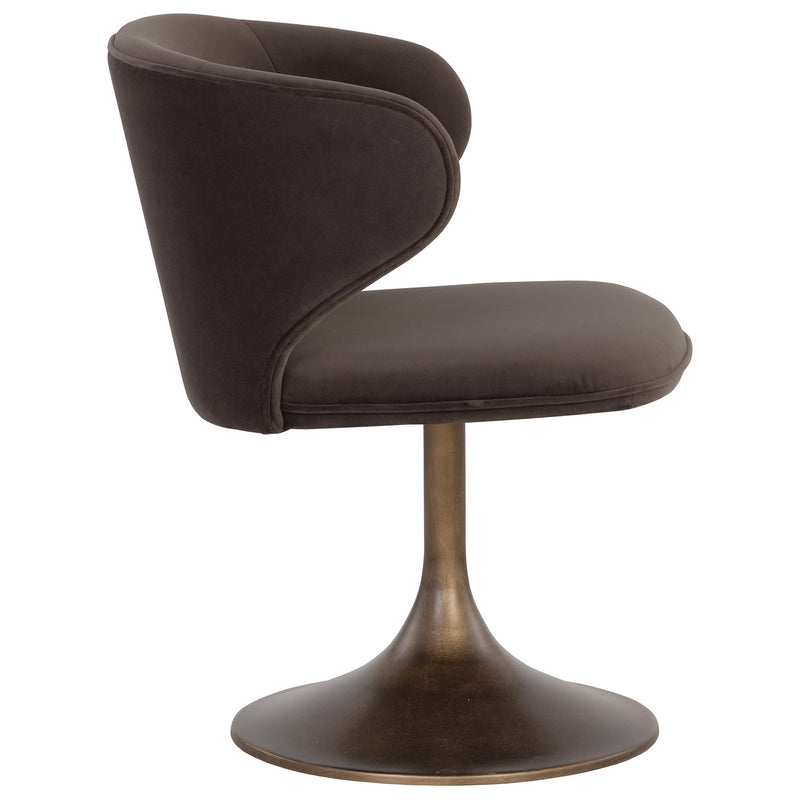 Sunpan Simone Swivel Dining Chair