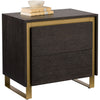 Sunpan Alvaro Nightstand Set of 2