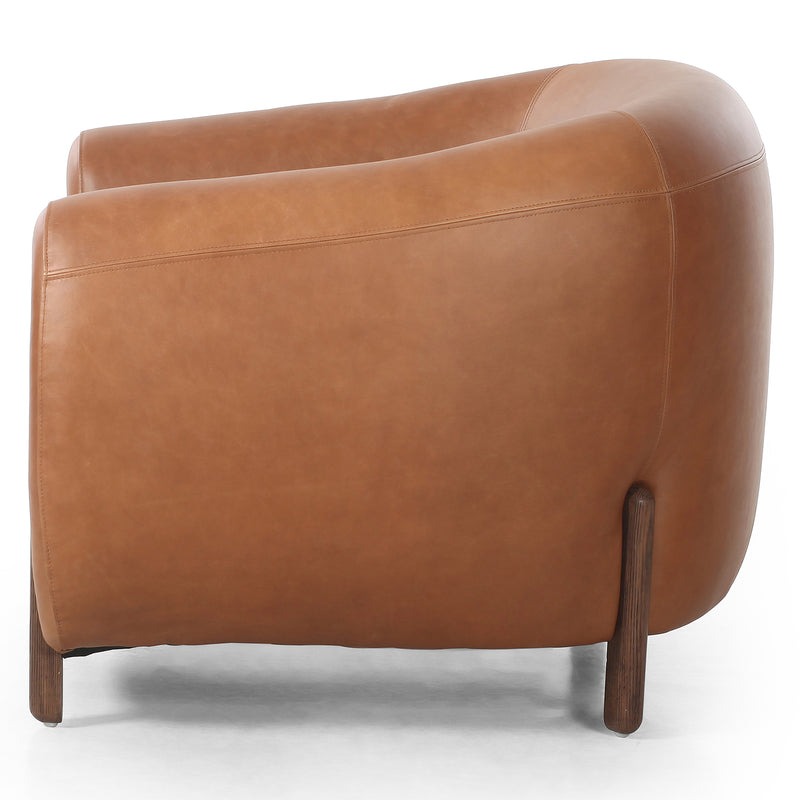 Four Hands Leather Lyla Chair