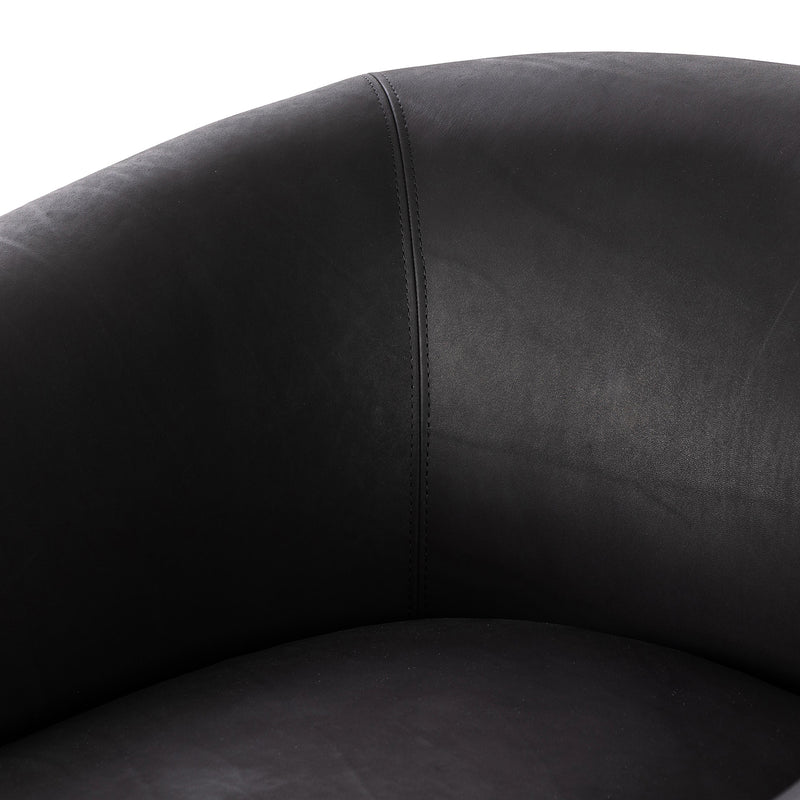 Four Hands Leather Lyla Chair