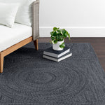 Sunpan Gyre Hand-Woven Indoor/Outdoor Rug