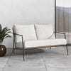 Sunpan Milan Outdoor 2 Seater Sofa