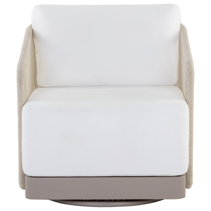 Sunpan Allariz Outdoor Swivel Armchair