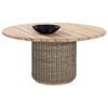 Sunpan Riviera Outdoor Round Dining Table