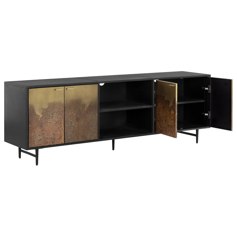 Sunpan Auburn Media Console And Cabinet