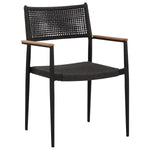 Sunpan Nava Outdoor Stackable Dining Armchair Set of 2