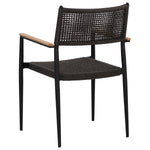 Sunpan Nava Outdoor Stackable Dining Armchair Set of 2