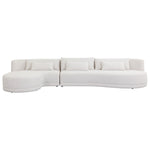 Sunpan Laken Chaise Sectional Sofa