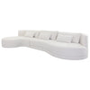 Sunpan Laken Chaise Sectional Sofa