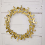 Leaping Deer Wreath