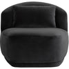 Sunpan Soraya Shadow Gray Swivel Armless Chair