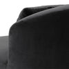 Sunpan Soraya Shadow Gray Swivel Armless Chair