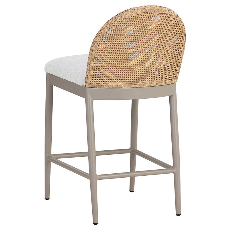 Sunpan Calandri Indoor/Outdoor Counter Stool Set of 2