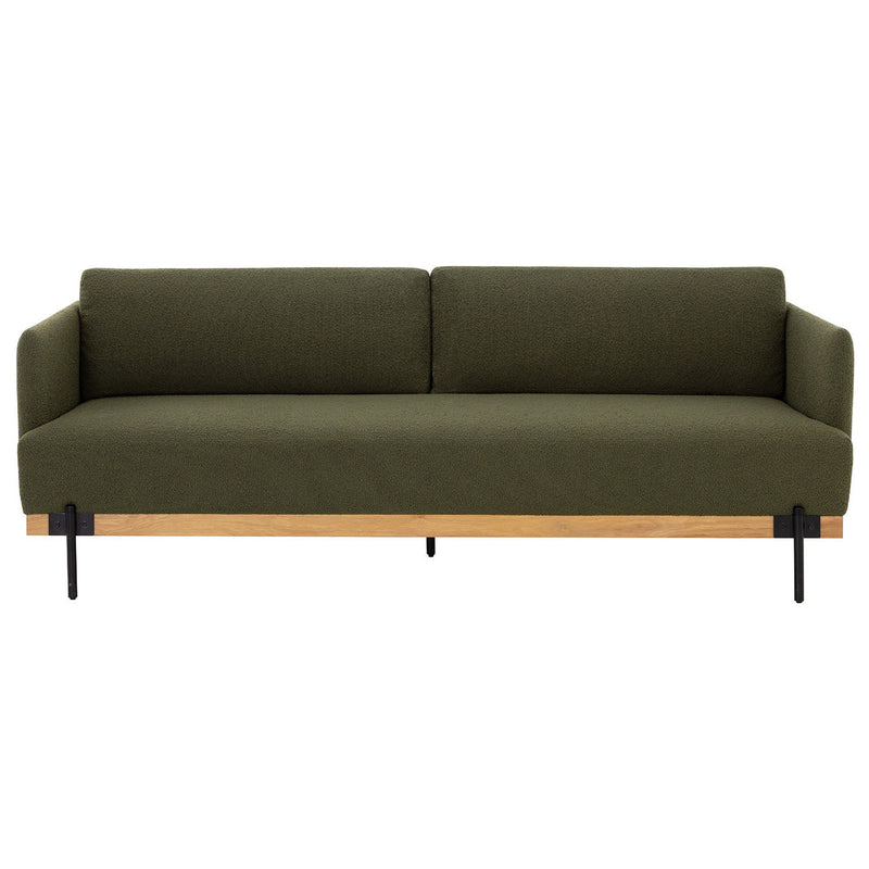 Sunpan Saul Copenhagen Olive Sofa