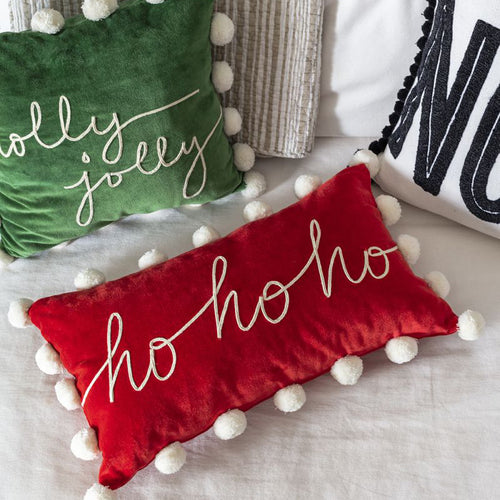 Claus Ho Ho Ho Pillow Cover