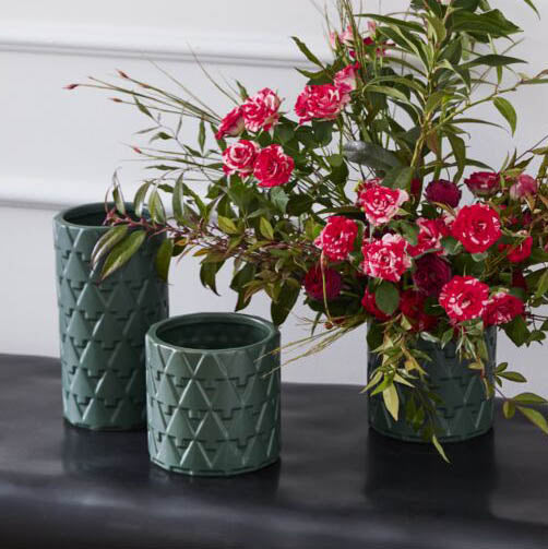 Foret Green Pot Set of 4