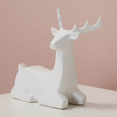 Minimal Deer Figurine