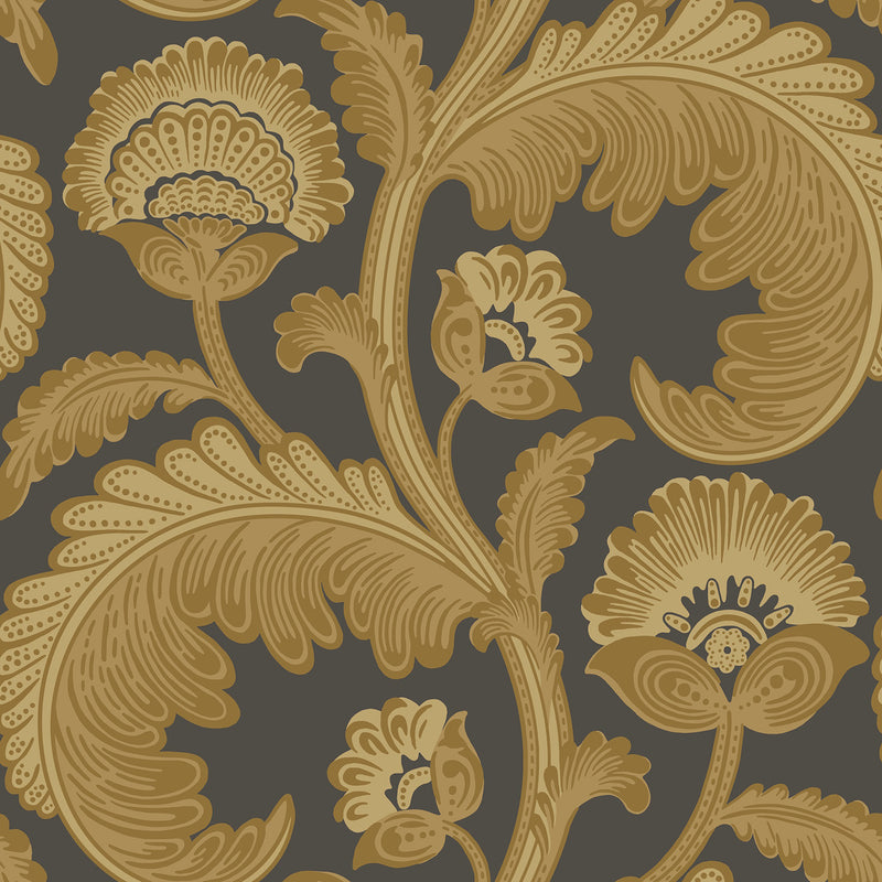 Cole & Son Pearwood FanFare Flock Wallpaper