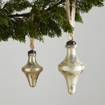 Pewter Spindle Ornament Set of 6