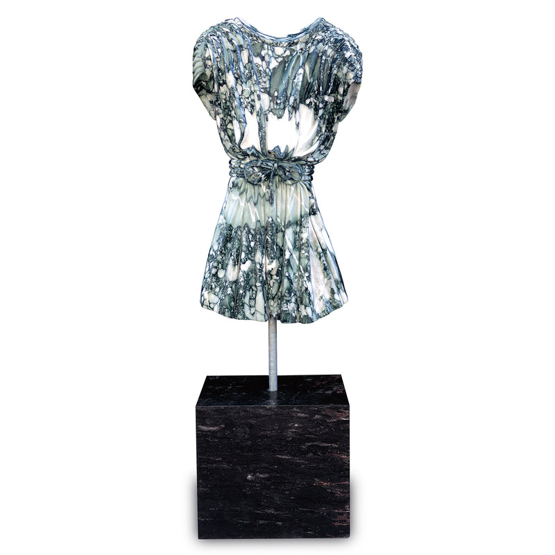 Currey & Co Adara Marble Dress Sculpture