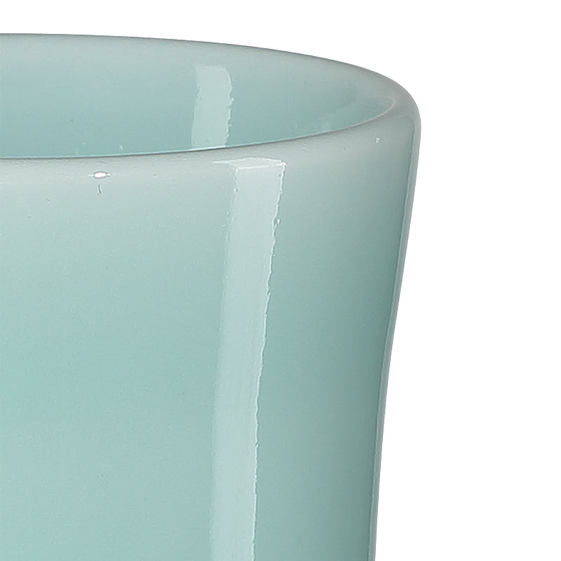 Currey & Co Celadon Green Straight Neck Vase