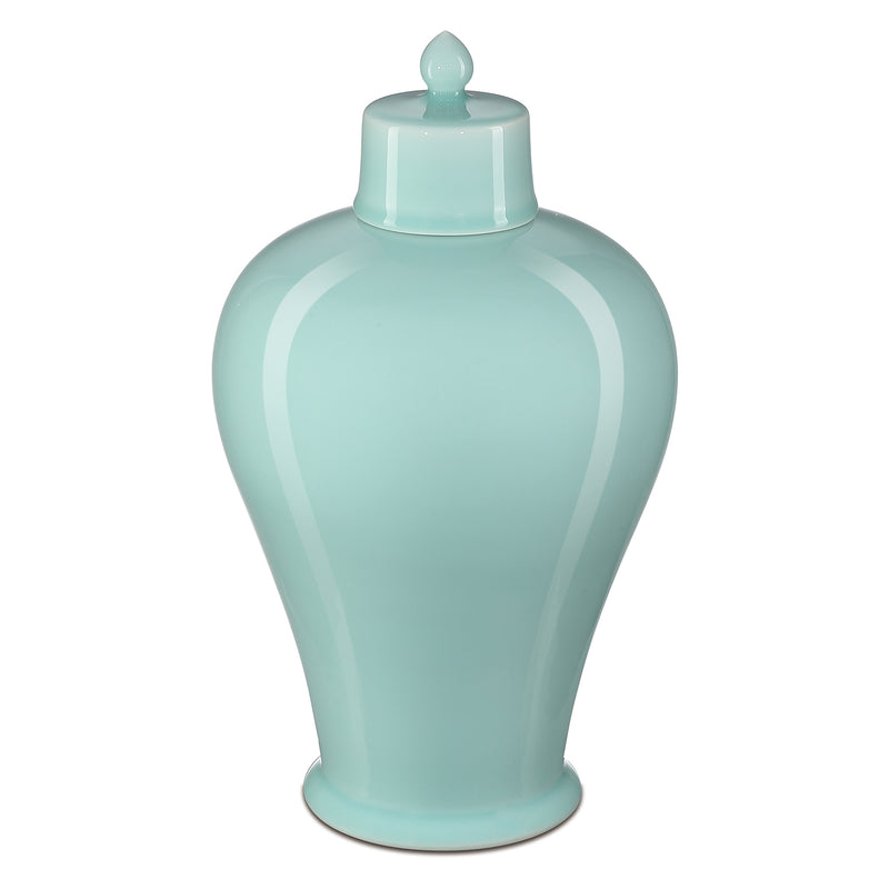 Currey & Co Celadon Green Maiping Jar