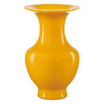 Currey & Co Imperial Yellow Peking Vase