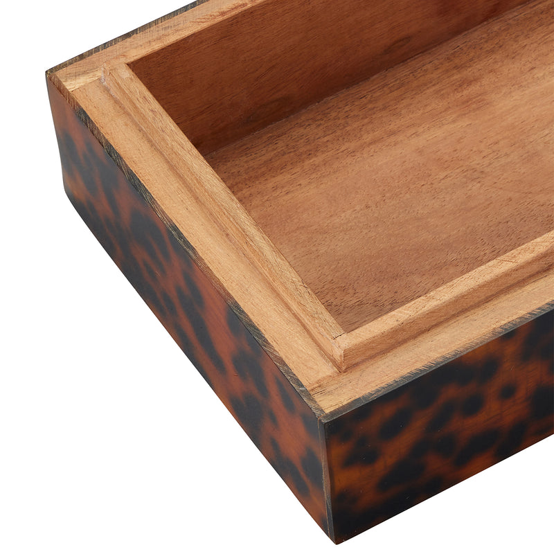 Currey & Co Faux Tortoise Box Set of 2