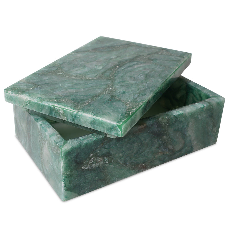 Currey & Co Aventurine Box