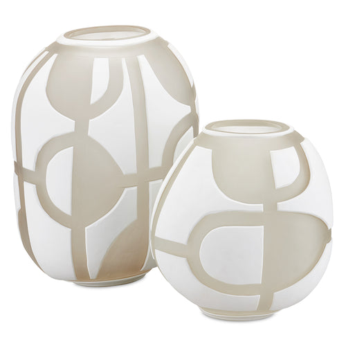 Currey & Co Art Decortif Vase Set of 2