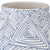 Currey & Co Blue Zag Vase