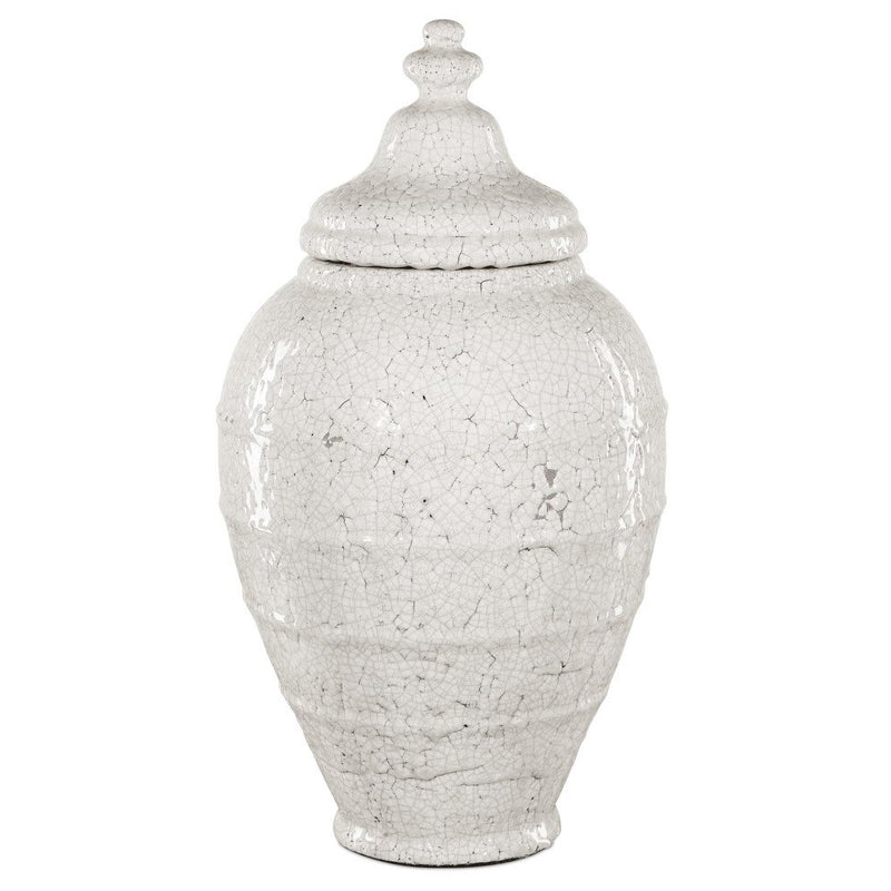 Currey & Co Virginal Lidded Jar