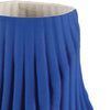 Currey & Co Blue Pleat Vase