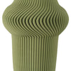 Currey & Co Green Plisse Vase