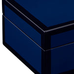 Currey & Co Navy Lacquer Box Set of 2