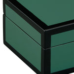 Currey & Co Green Lacquer Box Set of 2