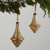 Dimpled Finial Ornament Set of 4