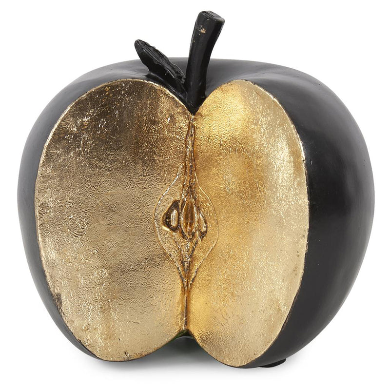 Gilded Apple Sculpture