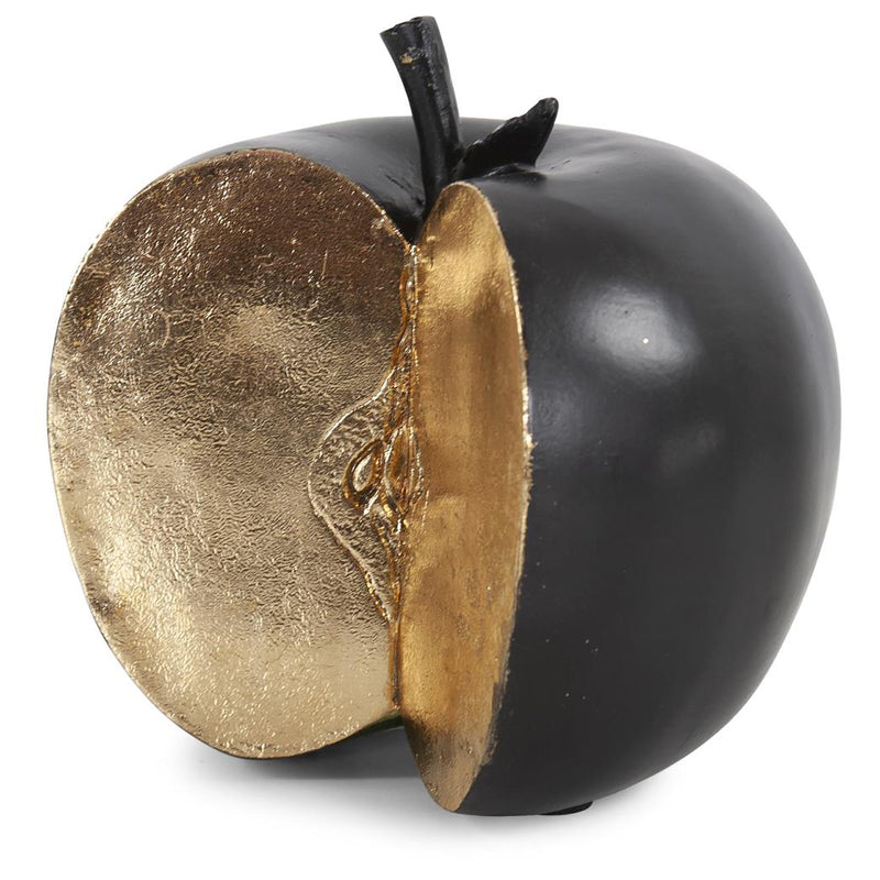 Gilded Apple Sculpture