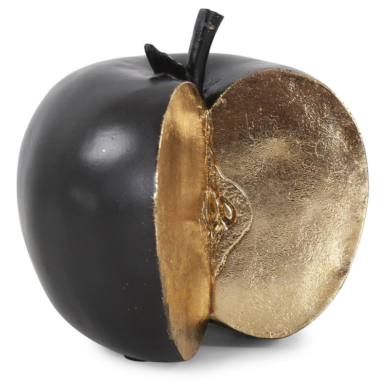 Gilded Apple Sculpture