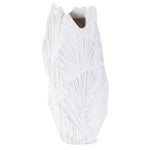 Abstract Elm White Vase