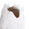 Abstract Elm White Vase