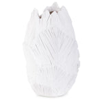 Abstract Elm White Vase