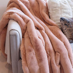 Fabulous Furs Posh Faux Fur Throw Blanket