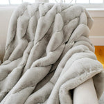 Fabulous Furs Posh Faux Fur Throw Blanket