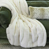 Fabulous Furs Posh Faux Fur Throw Blanket