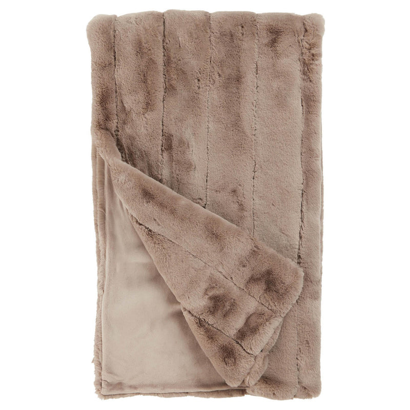 Fabulous Furs Posh Faux Fur Throw Blanket