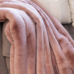 Fabulous Furs Posh Faux Fur Throw Blanket