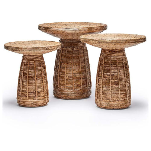 Interlude Home Laguna Bunching Table Set of 3