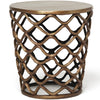 Interlude Home Lattice Accent Table